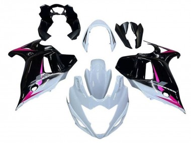 2008-2013 White Black Pink Suzuki GSX650F Motorcycle Fairings
