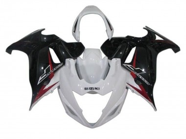 2008-2013 White Black Red Suzuki GSX650F Motorcycle Fairings