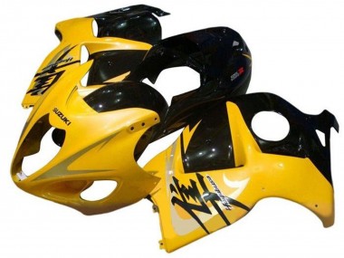 1996-2007 Yellow Black Suzuki GSXR 1300 Hayabusa Motorcycle Fairings
