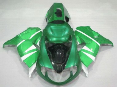 1998-2003 Green White Black Suzuki TL1000R Motorcycle Fairings