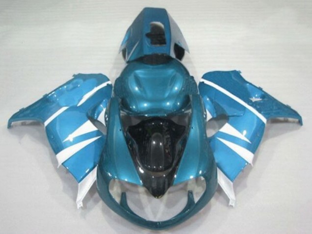 1998-2003 Light Blue White Black Suzuki TL1000R Motorcycle Fairings