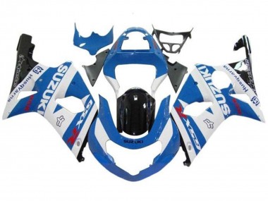 2000-2002 White Light Blue Glossy Black Red Suzuki GSXR1000 Motorcycle Fairings