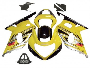 2000-2002 Yellow Silver Glossy Black Suzuki GSXR1000 Motorcycle Fairings
