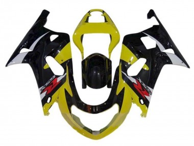 2000-2002 Yellow Silver Glossy Black Red Suzuki GSXR1000 Motorcycle Fairings