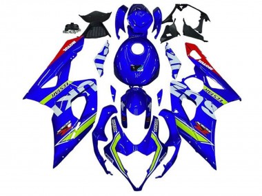 2005-2006 Blue Green White Red Suzuki GSXR 1000 Motorcycle Fairings