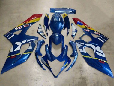 2005-2006 Blue White Yellow Red Suzuki GSXR 1000 Motorcycle Fairings