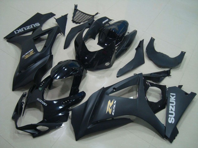2005-2006 Glossy Black Matte Black Silver Gold Suzuki GSXR 1000 Motorcycle Fairings