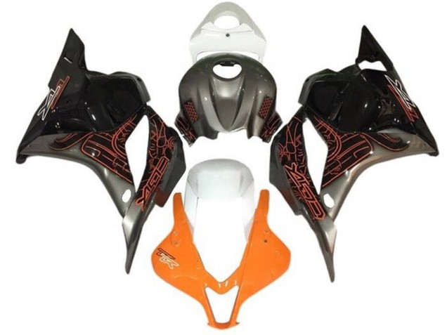 2005-2006 Orange Silver Black White Suzuki GSXR 1000 Motorcycle Fairings