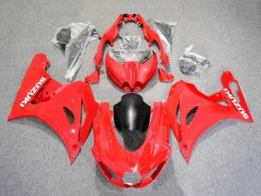 2017-2024 Red White Matte Black Suzuki GSXR1000 Motorcycle Fairings