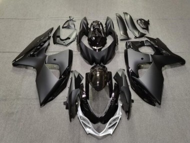 2009-2016 Matte Black Glossy Black Silver Suzuki GSXR 1000 Motorcycle Fairings