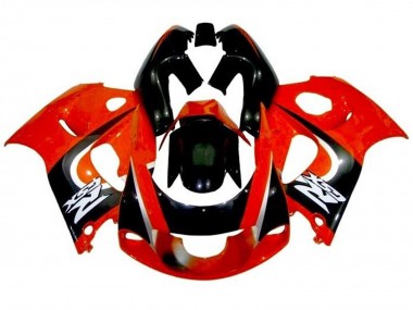 1996-2000 Red Black Silver Suzuki GSXR 600 / GSXR 750 Motorcycle Fairings