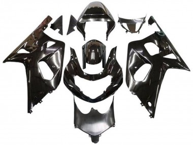 2001-2003 Metallic Black Suzuki GSXR 600 / GSXR 750 Motorcycle Fairings