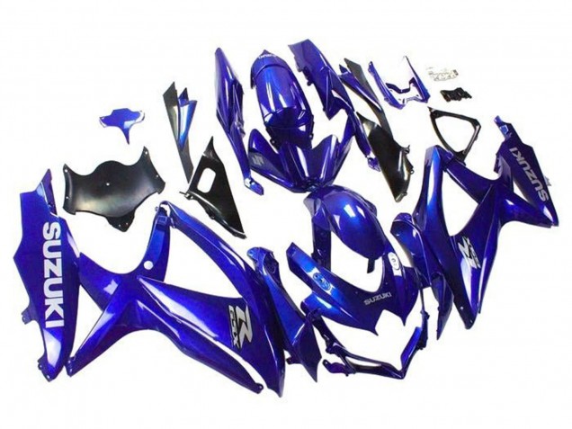 2008-2010 Blue Suzuki GSXR 600 / GSXR 750 Motorcycle Fairings