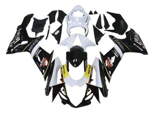 2011-2024 White Yelllow Black Alstare Dark Dog Suzuki GSXR 600 / GSXR 750 Motorcycle Fairings
