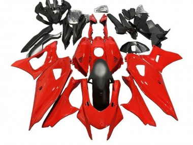 2021-2024 Red Matte Black Yamaha YZF R7 Motorcycle Fairings