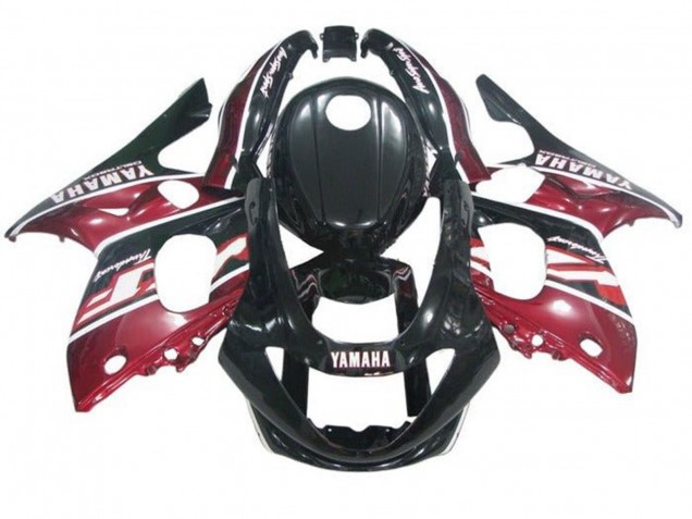 1996-2007 Black Dark Red White Yamaha YZF600R Thundercat Motorcycle Fairings