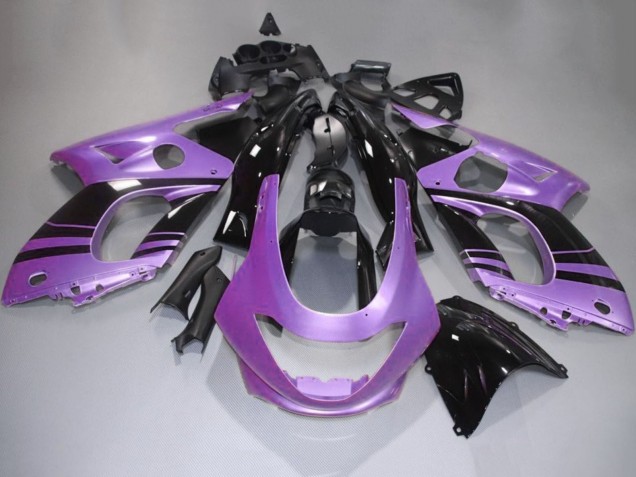 1996-2007 Purple Glossy Black Yamaha YZF600R Thundercat Motorcycle Fairings