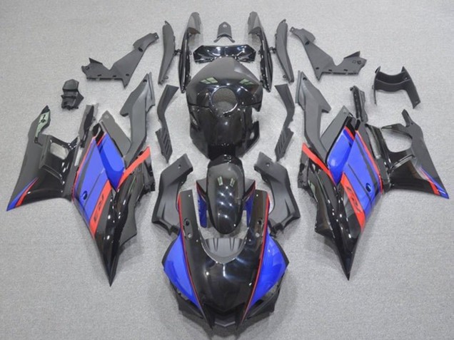 2019-2021 Blue Red Glossy Black Yamaha YZF R3/R25 Motorcycle Fairings