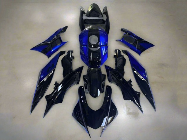 2019-2021 Blue Glossy Dark Blue Yamaha YZF R3/R25 Motorcycle Fairings