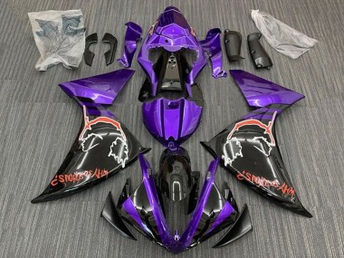 2012-2014 Purple Glossy Black Red Joker Yamaha YZF 1000 R1 Motorcycle Fairings