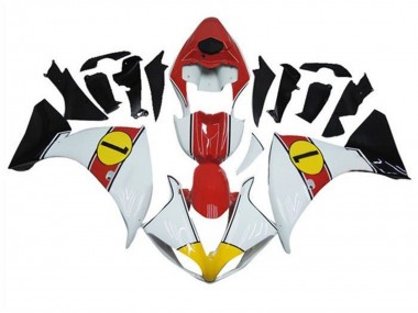 2012-2014 White Red Yellow Black Yamaha YZF 1000 R1 Motorcycle Fairings