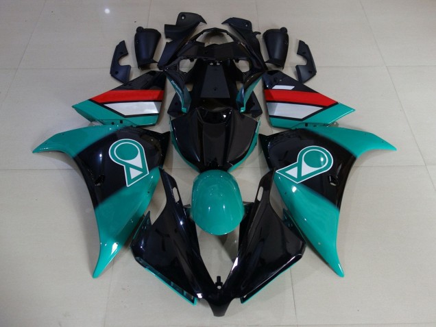 2012-2014 Glossy Black Green White Red Yamaha YZF 1000 R1 Motorcycle Fairings