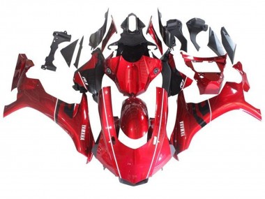2015-2019 Red Black White Stripe Yamaha YZF 1000 R1 Motorcycle Fairing