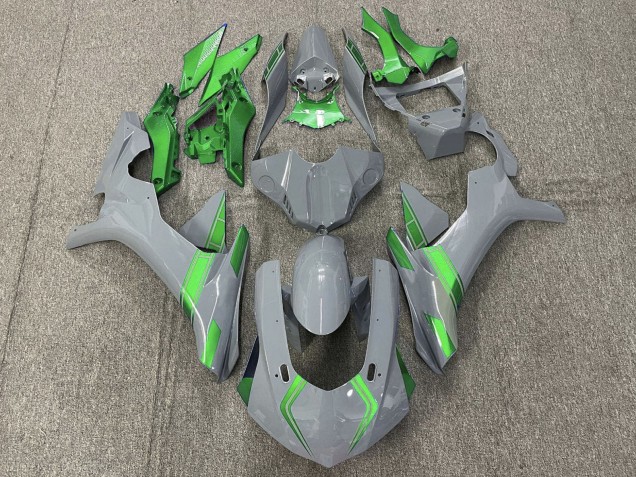 2015-2019 Nardo Grey Green Yamaha YZF 1000 R1 Motorcycle Fairings