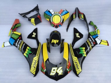 2015-2019 White Blue Green Yellow Red Color Wheel 94 Yamaha YZF 1000 R1 Motorcycle Fairings