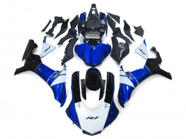 2015-2019 White Blue Black Yamaha YZF 1000 R1 Motorcycle Fairings