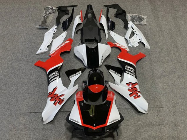 2020-2025 White Red Glossy Black GYTR Yamaha YZF 1000 R1 Motorcycle Fairings