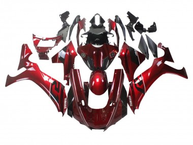 2020-2025 Red White Black Stripe Yamaha YZF 1000 R1 Motorcycle Fairings