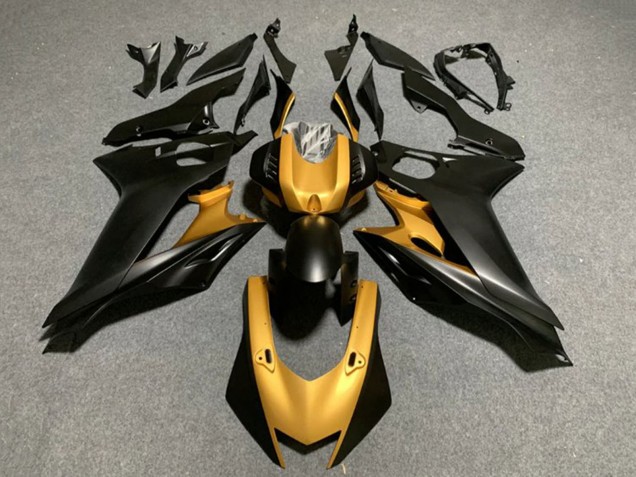 2020-2025 Gold Matte Black Yamaha YZF 1000 R1 Motorcycle Fairings