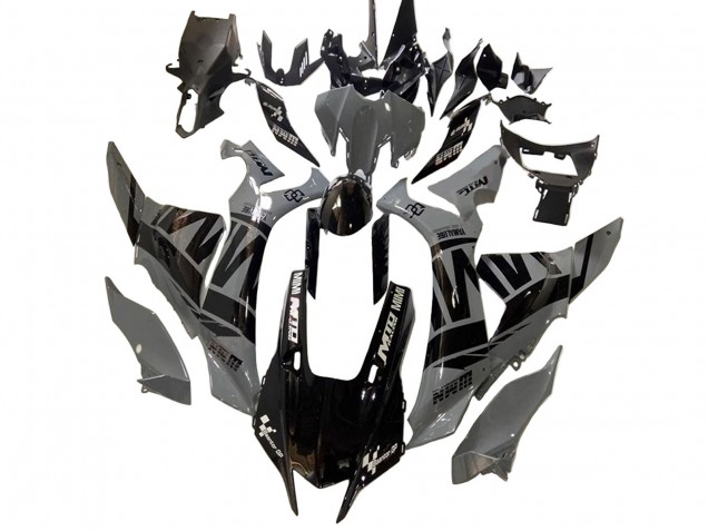 2020-2025 Grey Black Yamaha YZF 1000 R1 Motorcycle Fairings