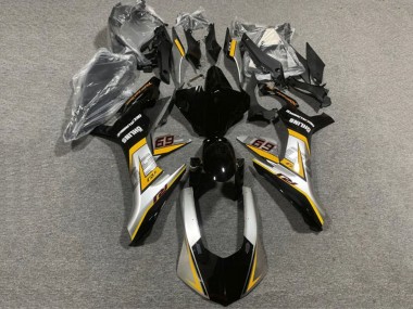 2020-2025 Silver Yellow Glossy Black Yamaha YZF 1000 R1 Motorcycle Fairings