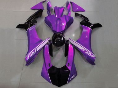 2020-2025 Purple Silver Glossy Black Yamaha YZF 1000 R1 Motorcycle Fairings