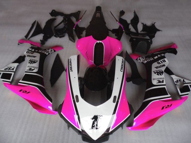 2020-2025 Pink White Glossy Black Yamaha YZF 1000 R1 Motorcycle Fairings