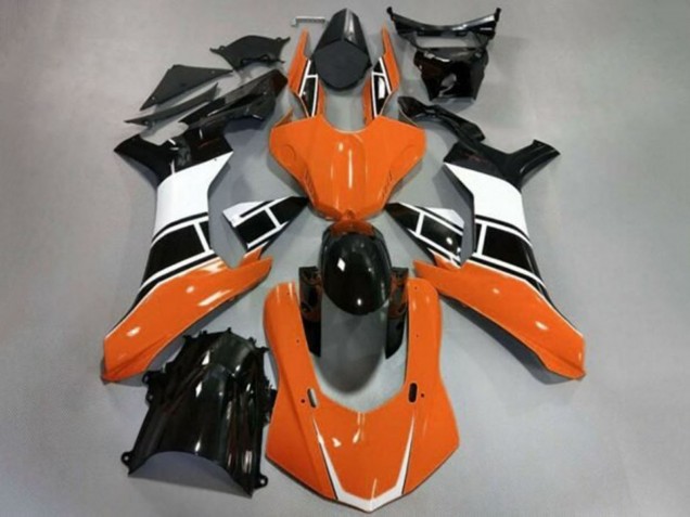 2020-2025 Orange White Glossy Black Yamaha YZF 1000 R1 Motorcycle Fairings