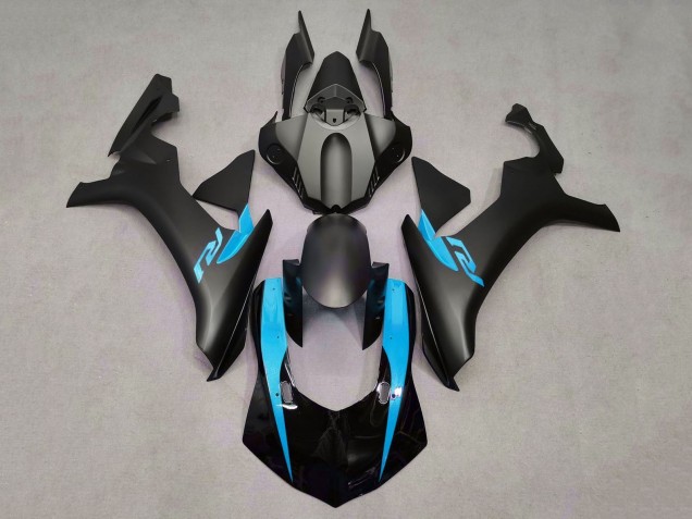 2020-2025 Glossy Black Matte Black Light Blue Yamaha YZF 1000 R1 Motorcycle Fairings