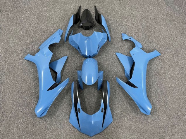 2020-2025 Light Blue Glossy Black Yamaha YZF 1000 R1 Motorcycle Fairings