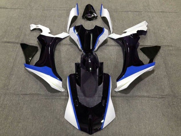 2020-2025 White Blue Glossy Black Yamaha YZF 1000 R1 Motorcycle Fairings