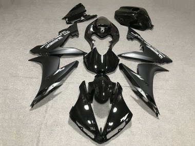 2004-2006 Glossy Black Matte Black Yamaha YZF 1000 R1 Motorcycle Fairings