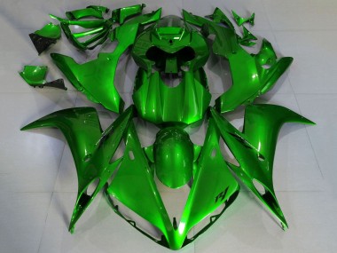 2004-2006 Green Yamaha YZF 1000 R1 Motorcycle Fairings