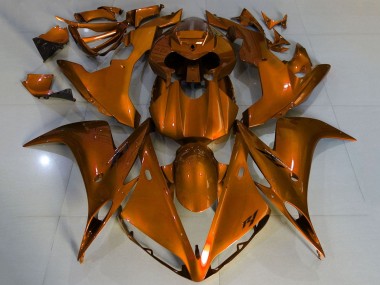 2004-2006 Orange Yamaha YZF 1000 R1 Motorcycle Fairings