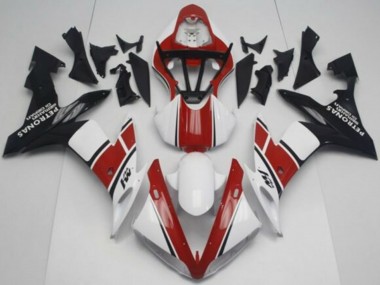 2004-2006 White Red Black Yamaha YZF 1000 R1 Motorcycle Fairing Kits