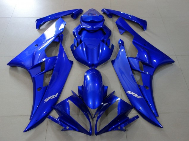 2006-2007 Blue Yamaha YZF R6 Motorcycle Fairings
