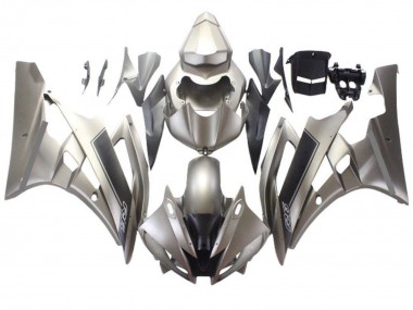 2006-2007 Silver Grey Yamaha YZF R6 Motorcycle Fairings