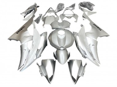2008-2016 Silver White Yamaha YZF R6 Motorcycle Fairings