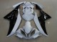 2008-2016 White Glossy Black Yamaha YZF R6 Motorcycle Fairings