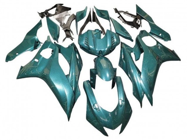 2017-2023 Metallic Teal Green Yamaha YZF R6 Motorcycle Fairings